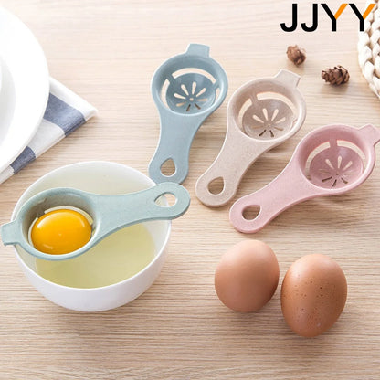 JJYY Kitchen Egg White DIY Separator Holder Sieve Funny Divider  Kitchen Tool Baking Accessories