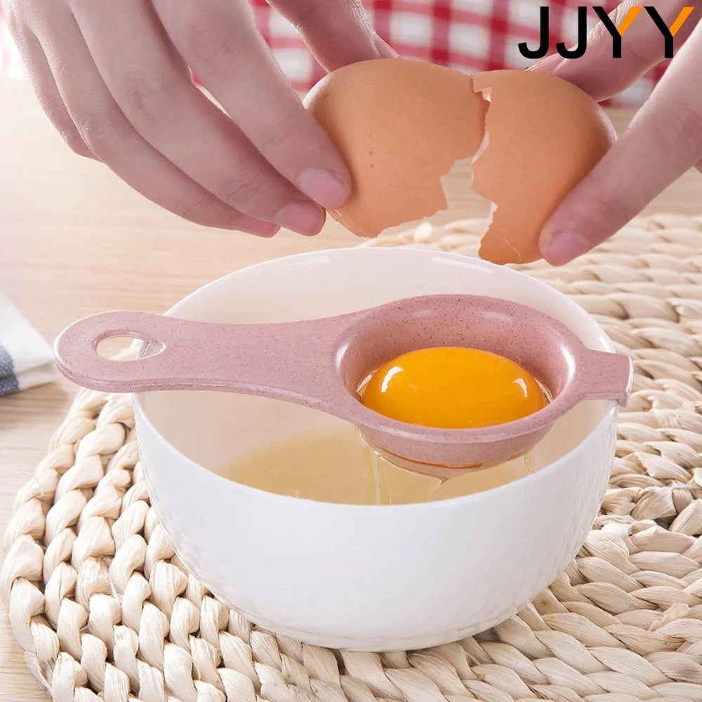 JJYY Kitchen Egg White DIY Separator Holder Sieve Funny Divider  Kitchen Tool Baking Accessories