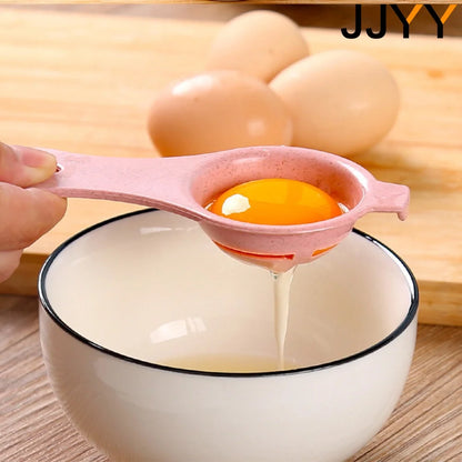 JJYY Kitchen Egg White DIY Separator Holder Sieve Funny Divider  Kitchen Tool Baking Accessories